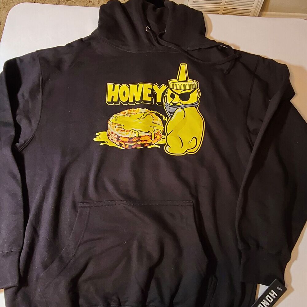 Honey Brand Vulgar Honey Bear With Waffles Size Large NWT